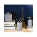 Porte savon Porcelaine RELIEF Gris Spirella Spirella