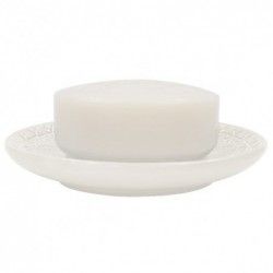 Porte savon Porcelaine RELIEF Blanc Spirella Spirella