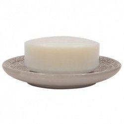 Porte savon Porcelaine RELIEF Beige Spirella Spirella