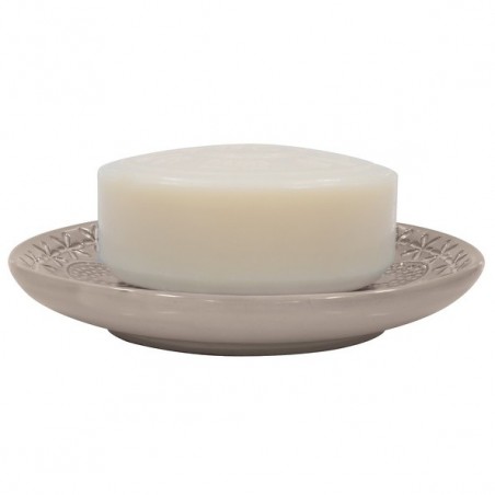 Porte savon Porcelaine RELIEF Beige Spirella Spirella