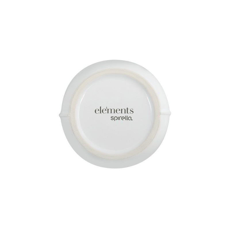 Elements by Spirella porte savon Céramique SENSE White shinny Spirella