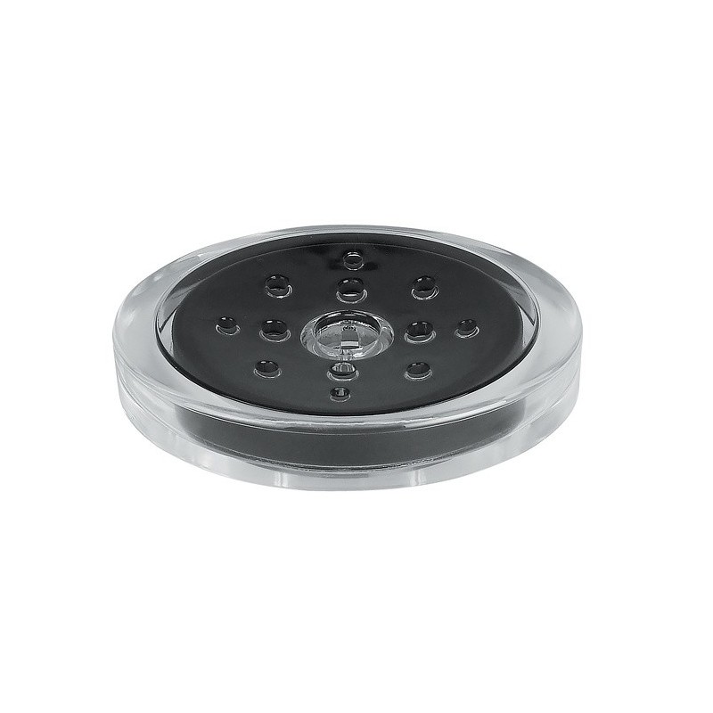 spirella Porte savon Acrylique SYDNEY Noir Spirella