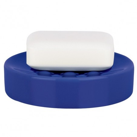 Spirella Porte savon Céramique TUBE Bleu Marine Spirella