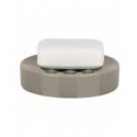 Spirella Porte savon Céramique TUBE Taupe Spirella