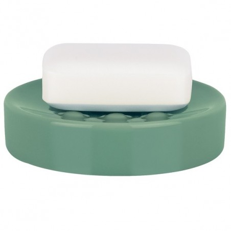 Spirella Porte savon Céramique TUBE Vert Mousse Spirella