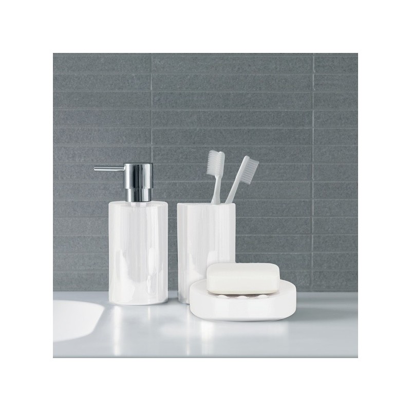 Spirella Porte savon Porcelaine TUBE Blanc Spirella