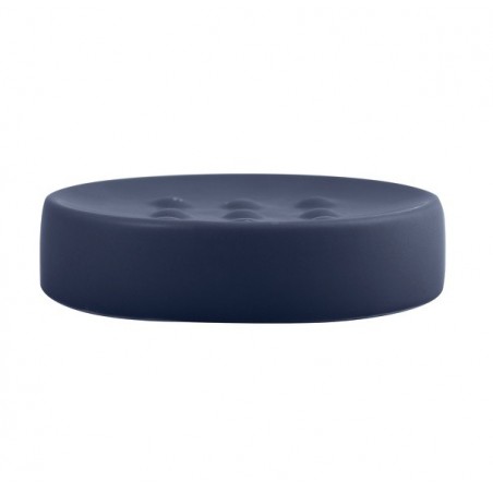 Porte savon Céramique TUBE-matT Bleu Foncé mat Spirella Spirella