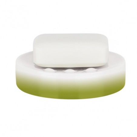 Porte savon Céramique TUBE GRADIENT Vert Spirella Spirella