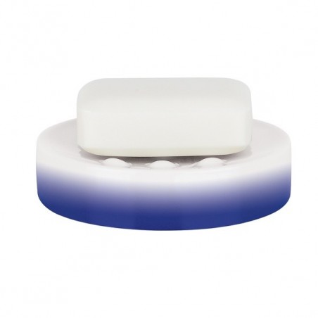 Porte savon Céramique TUBE GRADIENT Bleu Spirella Spirella