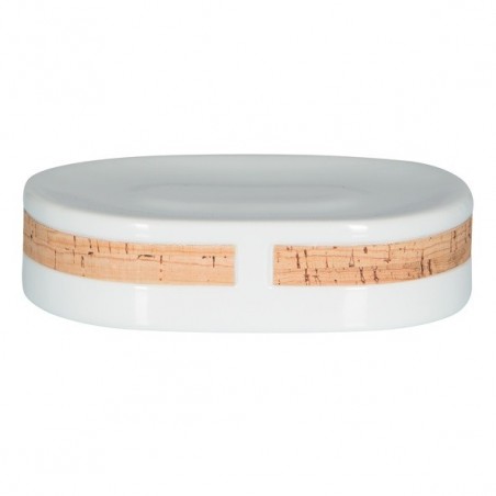 Spirella Porte savon Porcelaine TUBE NATURE Blanc & Beige Spirella