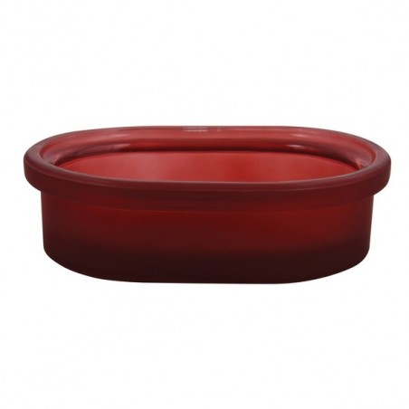 Porte savon Verre YOKO Bordeaux Spirella Spirella