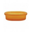Porte savon Verre YOKO MISTY Jaune Spirella Spirella
