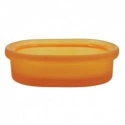 Porte savon Verre YOKO MISTY Jaune Spirella Spirella