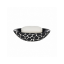 Porte savon Céramique DARWIN PEBBLE Noir Spirella Spirella