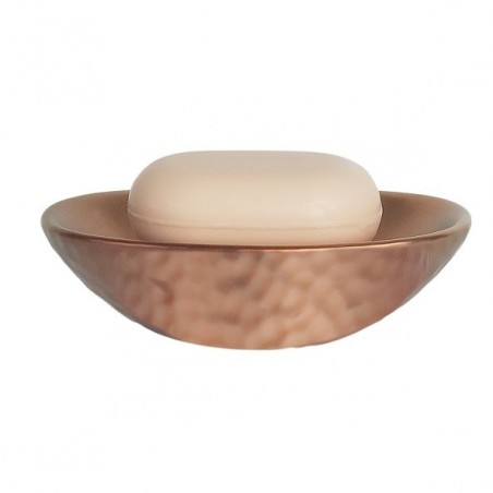 Porte savon Céramique DARWIN HAMMERED Cuivré Spirella Spirella