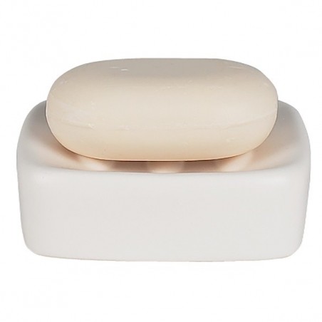 Spirella Porte savon Céramique RETRO Blanc Spirella