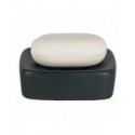 Porte savon Céramique RETRO Noir Spirella Spirella