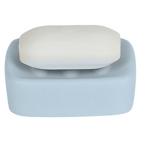Spirella Porte savon Céramique RETRO Bleu pastel Spirella