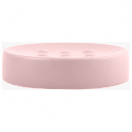 Porte savon Céramique TUBE-matT Rose mat Spirella Spirella