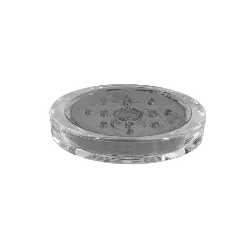 spirella Porte savon Acrylique SYDNEY Gris transparent Spirella