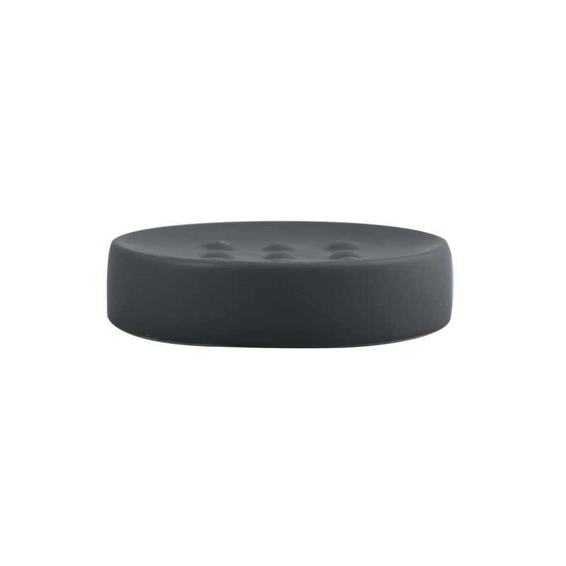 Porte savon Céramique TUBE-matT Gris mat Spirella Spirella