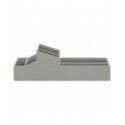 Spirella Einzelstaufach SKYLINE ABS Taupe Spirella