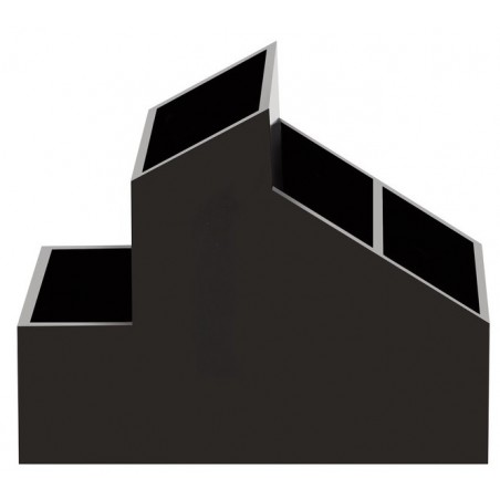 compartiment de rangement simple ABS SKYLINE Noir Spirella Spirella