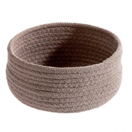 Spirella Panier de rangement coton TOBAGO Beige 17x9cm Spirella