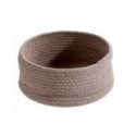Spirella Panier de rangement coton TOBAGO Beige 21x10cm Spirella