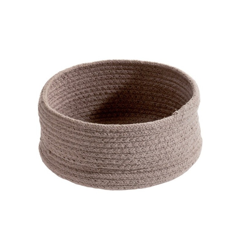 Panier de rangement coton TOBAGO Beige 21x10cm Spirella Spirella
