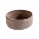 Panier de rangement coton TOBAGO Beige 25x10,5cm Spirella Spirella