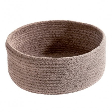 Panier de rangement coton TOBAGO Beige 25x10,5cm Spirella Spirella