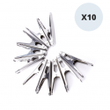 Lot de 10 Pinces à linge Inox MSV MSV