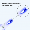 Lot de 12 Pinces à linge Bi matière MSV MSV