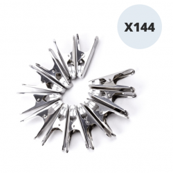 MSV Lot de 144 Pinces à linge En Inox
