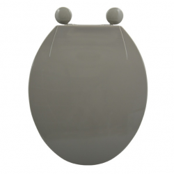 MSV Asiento de inodoro Topo - Bisagras de PS MSV