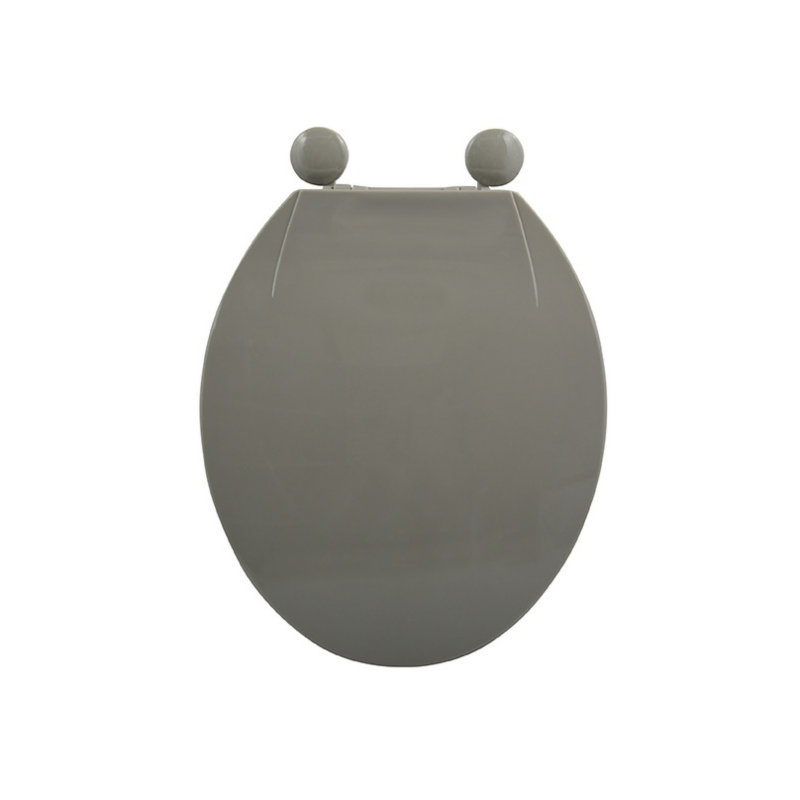 Toilet seat Taupe PS Hinges MSV