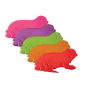 Lot de 5 Stickers figurines antidérapantes de douche ou baignoire Caoutchouc Phoques 16,5x10,5cm Multicolor MSV MSV