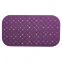 MSV Tapis Fond de baignoire antidérapant Caoutchouc CLASS 36x76cm Violet MSV