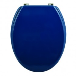 MSV WC-Sitz MDF CLÉO Marineblau - Edelstahlscharniere