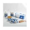 MSV Lot de d'accessoires de salle de bain BATEAUX Bleu & Blanc MSV