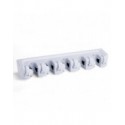 Accroche balais ABS 6 Crochets/5 balais MSV MSV