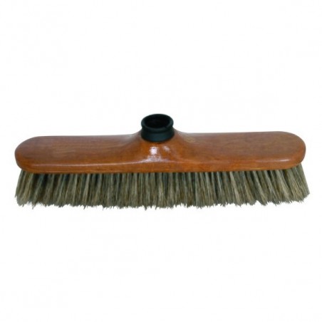 Balai de ménage droit en Soie 28x5x9cm Marron MSV MSV