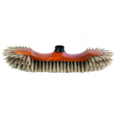 Balai de ménage Demi Tête en Soie Beige MSV MSV