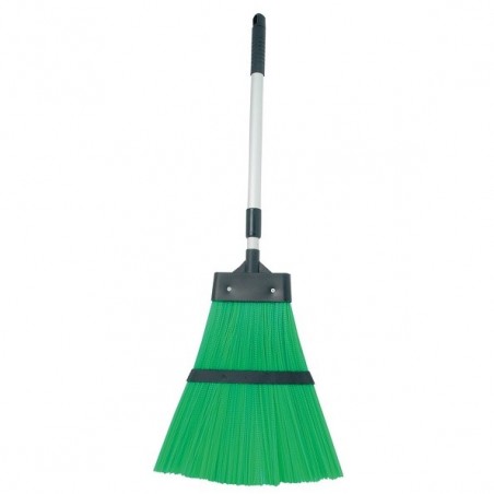 Balai d'exterieur manche télescopique PP Vert & Noir MSV MSV