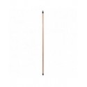 Manche à Balai en Bois brut 130cm Marron MSV MSV