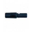 MSV Manche à Balai télescopique en Aluminium 100-180cm Embout conique MSV