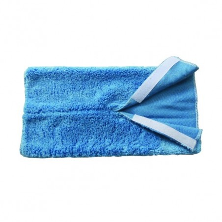 Serpilliere Microfibre avec Velcro Bleu MSV MSV