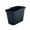 Seau rectangulaire 12L PP Gris MSV MSV
