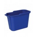 Seau rectangulaire PP 14L Bleu MSV MSV